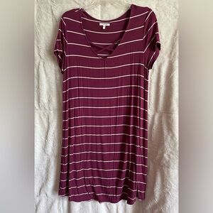 Striped Casual Dress
